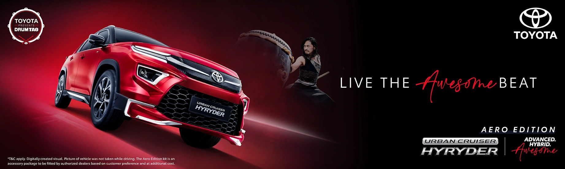 Urban Cruiser Hyryder Banner