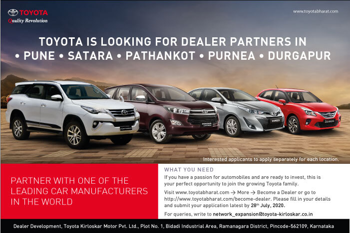 Toyota India | Become a dealer