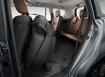 One touch tumble second row and one touch space