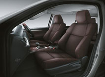 Sporty Red Stitch Accents On The Interior