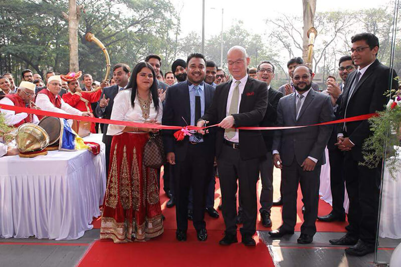 Inaugurated by Mr. Akito Tachibana, Managing Director – Toyota Kirloskar Motor along with Mr. Sourabh Shaw, Dealer Principal-Shaw Toyota