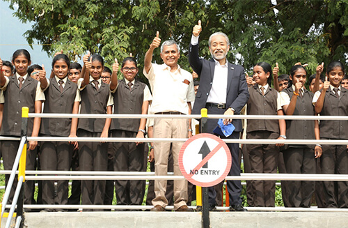 Toyota Kirloskar Motor [TKM] partners with Roots Group of Companies to launch its first “Safety Model School” in Tamil Nadu