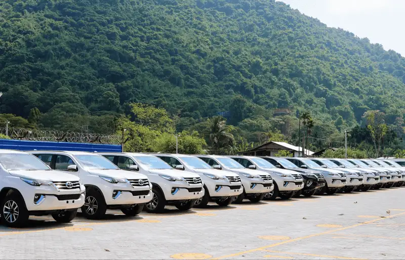 Toyota Regional Stockyard in Guwahati