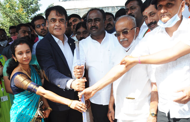 TKM Breaks Ground for Building New Community Health Centre in Bidadi to provide quality healthcare for local communities