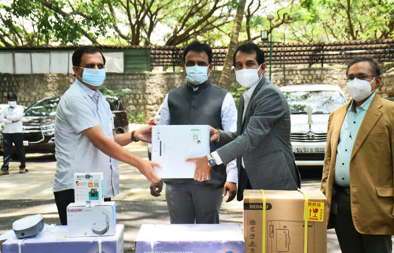 Tkm Provides Vital Medical Equipment to Strengthen the Fight Against Second Covid Wave