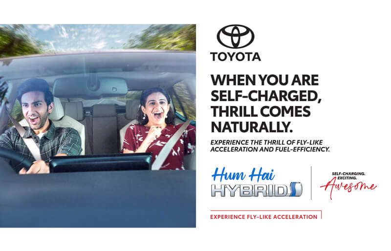 Toyota Kirloskar Motor Launches ‘Hum Hai Hybrid’ Campaign on Self-Charging Hybrid Electric Vehicle Technology