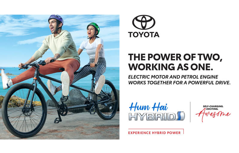 Toyota Kirloskar Motor Launches ‘Hum Hai Hybrid’ Campaign on Self-Charging Hybrid Electric Vehicle Technology