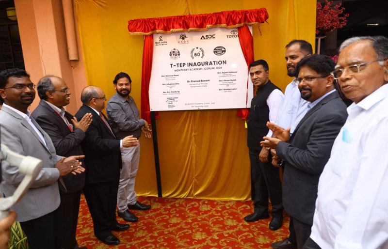 Toyota Kirloskar Motor, Automotive Skill Development Council (ASDC) and Montfort Academy, Goa Collaborate towards Rural Skill Enhancement & Employability Through Toyota Technical Education Program [T-TEP]