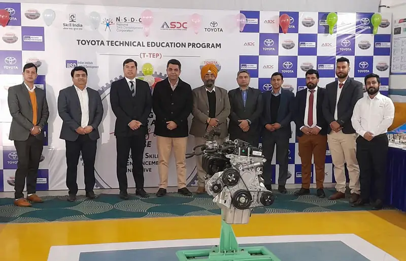 Toyota Kirloskar Motor, Automotive Skill Development Council(ASDC) and Indian Institute Of Skill Development, Solan, Himachal Pradesh Collaborate towards Rural Skill Enhancement & Employability Through Toyota Technical Education Program [T-TEP]
