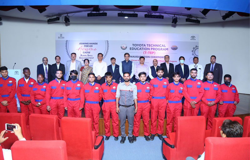 Toyota Kirloskar Motor and Graphic Era Hill University, Dehradun, Collaborate towards Rural Skill Enhancement & Employability Through Toyota Technical Education Program [T-TEP]