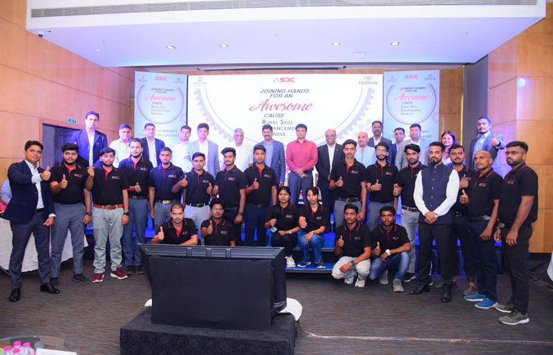  Toyota Kirloskar Motor exchanges MoU with Automotive Skills Development Council for On-Job -Skill development program Toyota ‘SHIKSHA’ to enhance employability in Uttar Pradesh