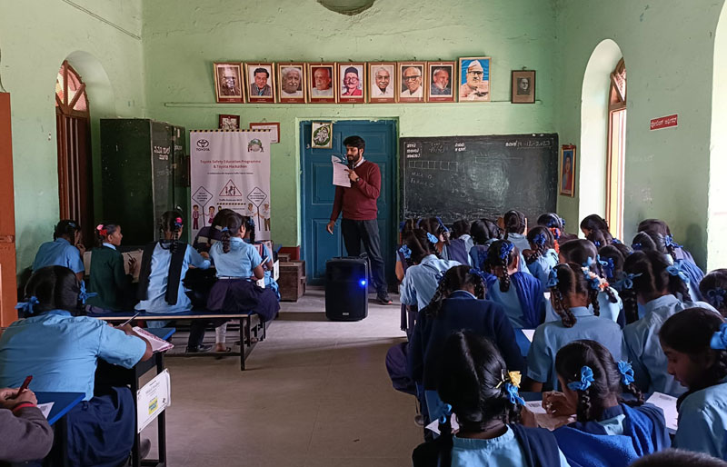 Toyota Safety Education Program and Toyota Hackathon Pave the Way for a Safer Tomorrow
                        through Learning and Innovation, Create ‘Road Safety Ambassadors’