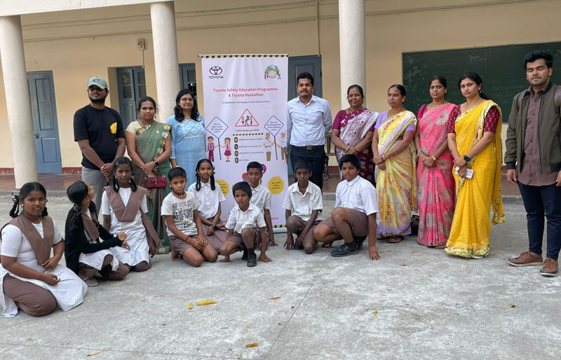 Toyota Safety Education Program and Toyota Hackathon Pave the Way for a Safer Tomorrow
                    through Learning and Innovation, Create ‘Road Safety Ambassadors’