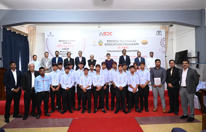 Toyota Kirloskar Motor, Automotive Skills Development Council and Don Bosco Technical School, Shillong Collaborate towards Rural Skill Enhancement & Employability Through Toyota Technical Education Program [T-TEP] 