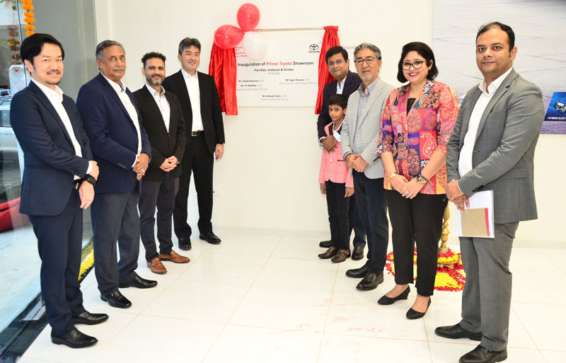 Toyota Kirloskar Motor Continues to Enhance its Presence by Setting Foot in Andaman and
                        Nicobar Islands