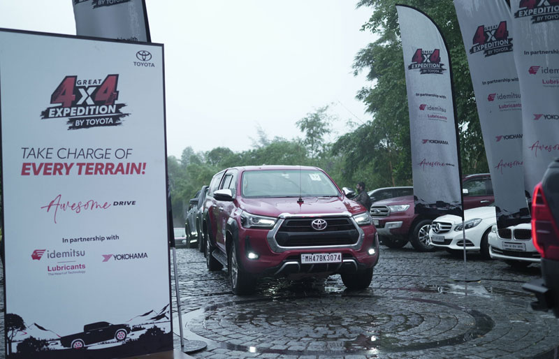 Toyota Kirloskar Motor Flags Off the Second Zonal Drive of its ‘Great 4X4 Expedition’, in the Western Region of India
