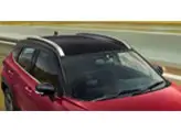 Close-up of a car tire Description automatically generated