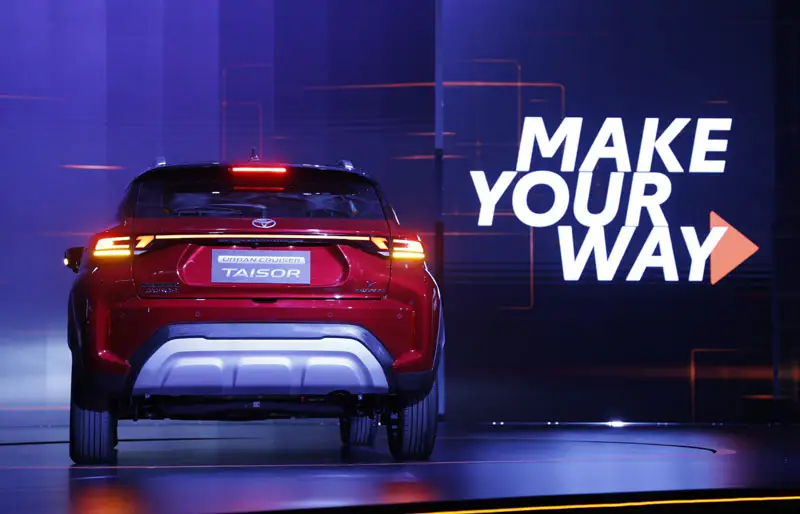 Toyota Kirloskar Motor Launches the All-New URBAN CRUISER TAISOR: “Make Your Way“ with the New SUV 