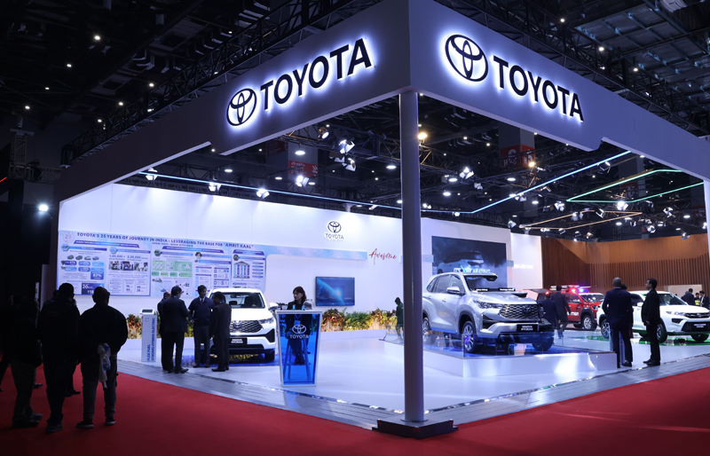 Toyota Kirloskar Motor Reaffirms Commitment to  National Priorities and Atma Nirbhar Bharat Initiatives at the Bharat Mobility Global Expo 2024