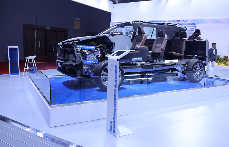 Toyota Kirloskar Motor Reaffirms Commitment to  National Priorities and Atma Nirbhar Bharat Initiatives at the Bharat Mobility Global Expo 2024