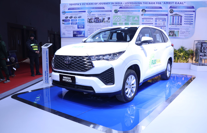 Toyota Kirloskar Motor Reaffirms Commitment to  National Priorities and Atma Nirbhar Bharat Initiatives at the Bharat Mobility Global Expo 2024