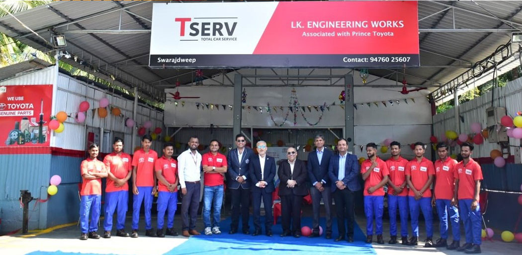 Toyota Kirloskar Motor Inaugurates Tserv in Swaraj Dweep [Havelock] of Andaman & Nicobar Island, Offering Seamless Car Service Experience for its Long-term Toyota Customers