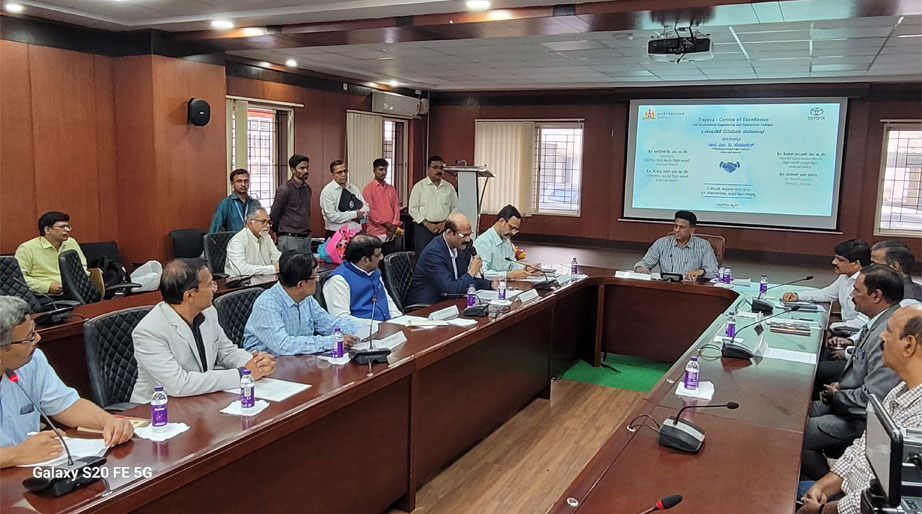 Toyota Kirloskar Motor Signs MoU with Govt of Karnataka, for Establishing Advanced Centre of Excellence 