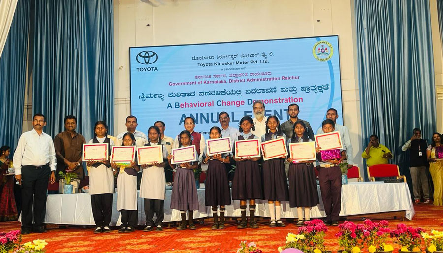 Toyota Kirloskar Motor Continues to Empower Communities through impactful activities in ABCD Annual Event at Raichur, Karnataka