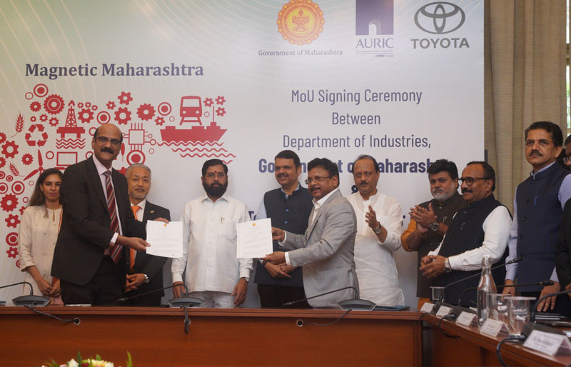 Toyota Kirloskar Motor Signs MOU with Maharashtra for Proposed New Investment