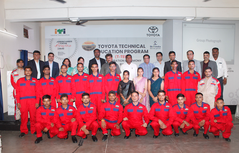 Toyota Kirloskar Motor launches Toyota Technical Education Program [T-TEP] Facility and STAR Scholarship Program at The Government Polytechnic, Bareilly