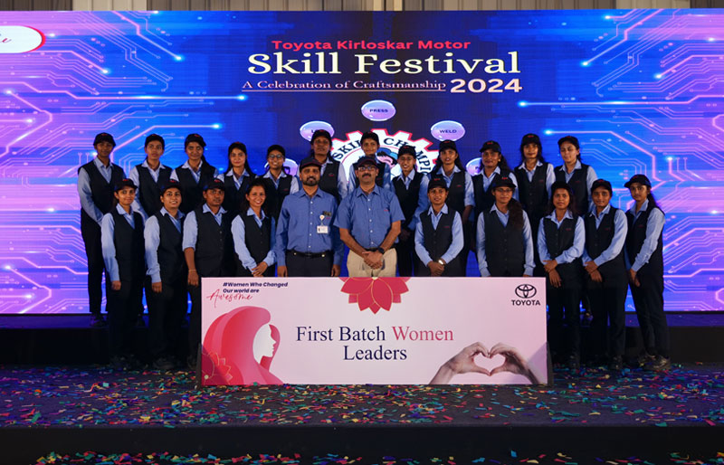  Toyota Kirloskar Motor Commits to Significant Increase in Women Workforce; Fostering Culture of Diversity and Inclusion