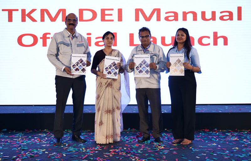  Toyota Kirloskar Motor Commits to Significant Increase in Women Workforce; Fostering Culture of Diversity and Inclusion