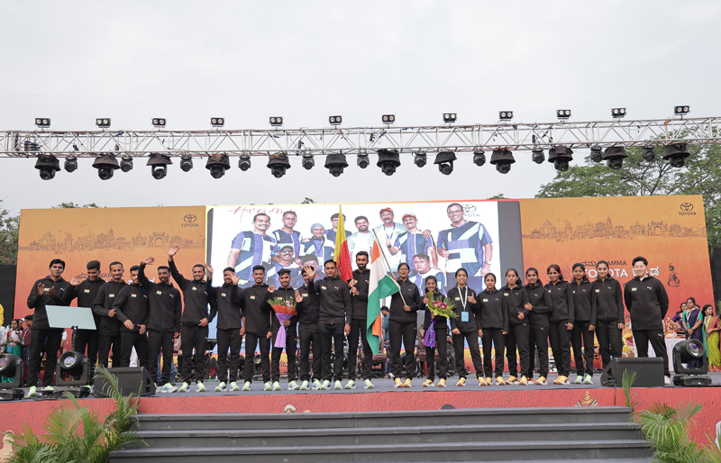 Toyota Kirloskar Motor Prepares for a Remarkable Participation at the Global Toyota Ekiden Relay Race 2024 in Japan