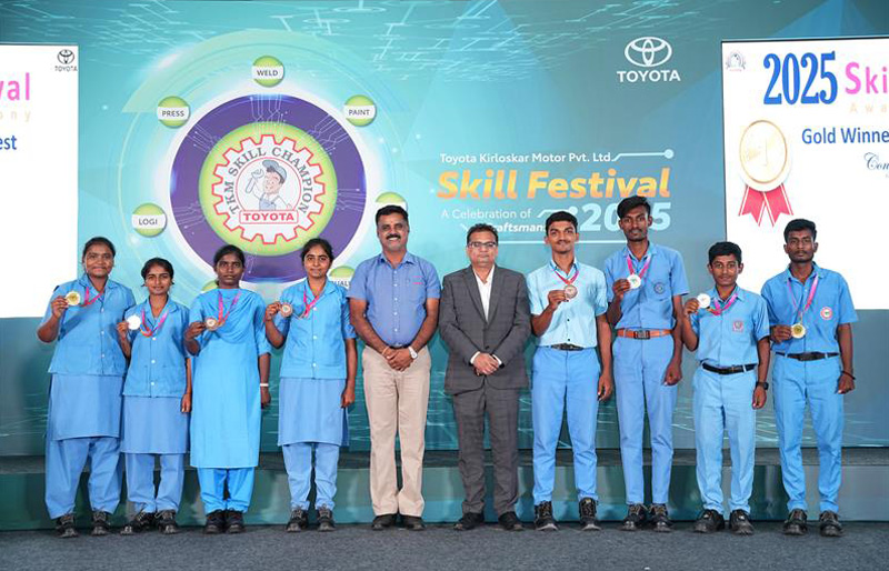 Toyota Kirloskar Motor Concludes Skill Festival 2025, Reinforces Commitment to Building India’s Skilled Workforce