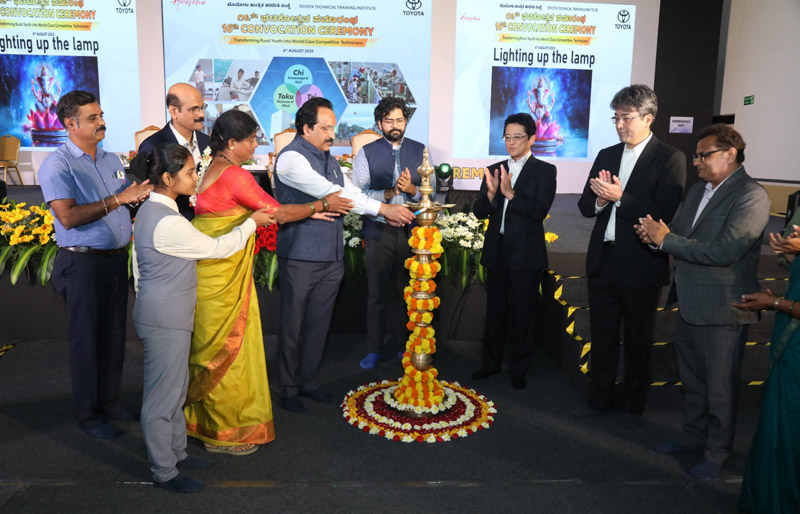 Toyota Technical Training Institute Marks the Convocation for its 16th Batch of Students
