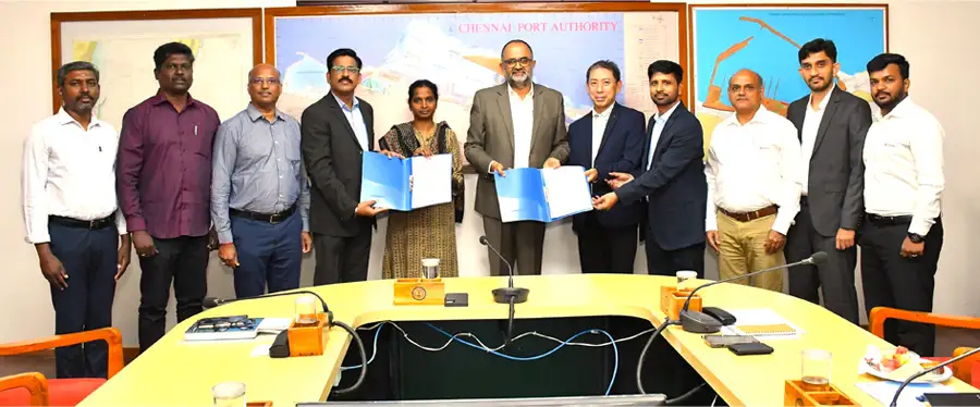 Toyota Kirloskar Motor Signs Renewal Agreement with Kamarajar Port 