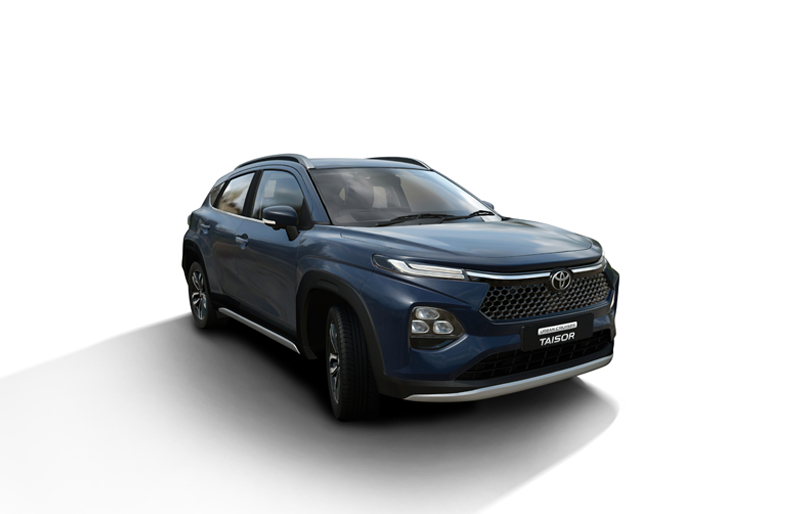 Toyota Urban Cruiser Taisor Now Available in Bold New Bluish Black Colour with Enhanced Safety Standardized Across All Variants