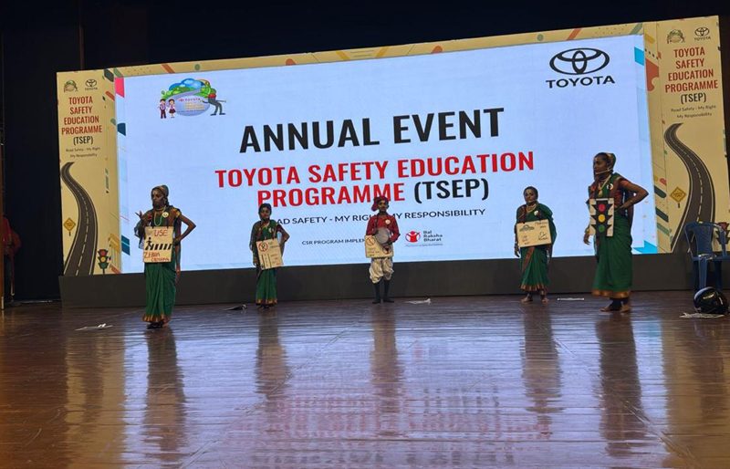 Toyota Kirloskar Motor Concludes Annual Toyota Safety Education Programme- Batch 2, in Bangalore, Reinforcing Commitment to Road Safety Awareness