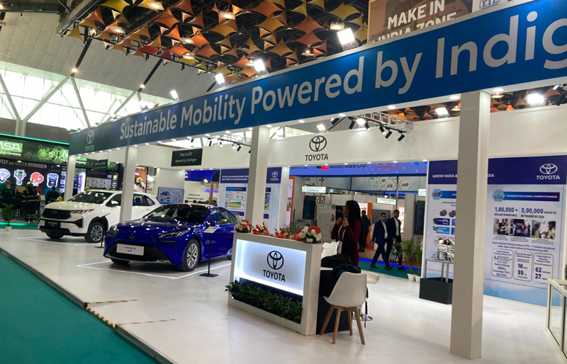 Toyota Kirloskar Motor Reinforces its Commitment to Sustainable Mobility at India Energy Week 2025