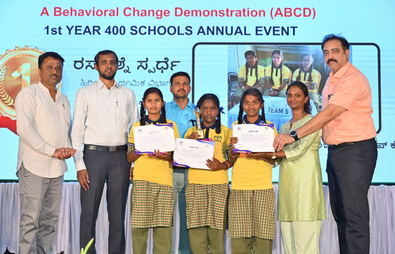 Toyota Kirloskar Motor Champions Hygiene Awareness with Annual District-Level Quiz and Drawing Competition in Raichur