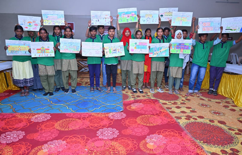 Toyota Kirloskar Motor Champions Hygiene Awareness with Annual District-Level Quiz and Drawing Competition in Raichur