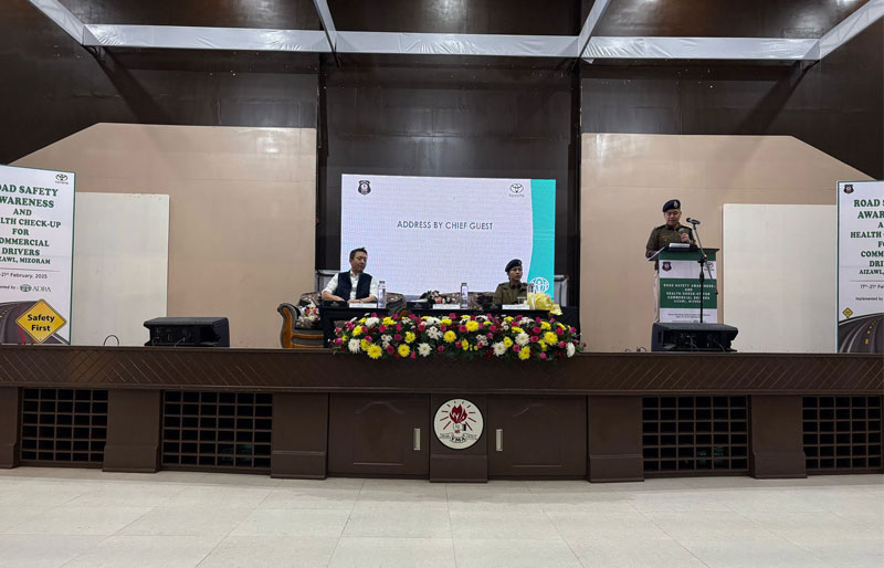 Toyota Kirloskar Motor Reinforces Commitment to Road Safety, Launches Road Safety Awareness & Health Initiative for 1,250+ Drivers in Mizoram