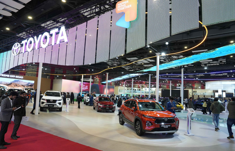 Toyota Kirloskar Motor Brings the Spirit of ‘Happier Paths Together’ to Bharat Mobility Global Expo 2025