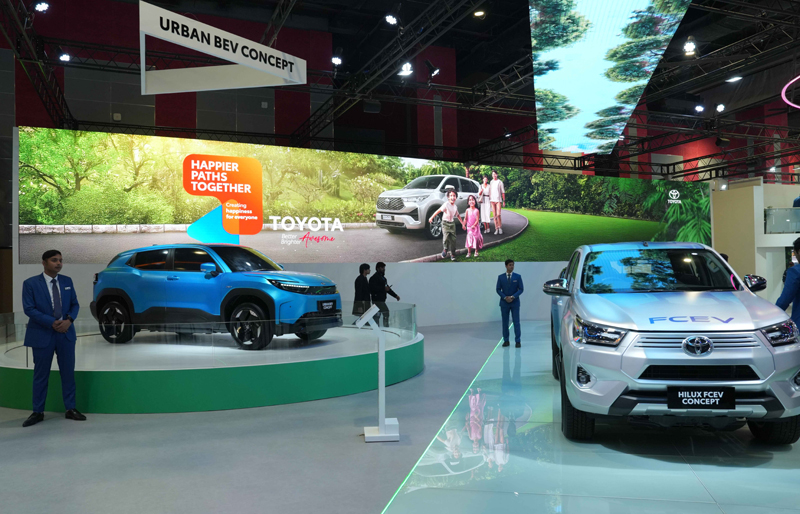 Toyota Kirloskar Motor Brings the Spirit of ‘Happier Paths Together’ to Bharat Mobility Global Expo 2025