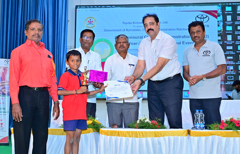 Toyota Kirloskar Motor Celebrates Excellence in Health with Annual District-Level Quiz and Drawing Competition