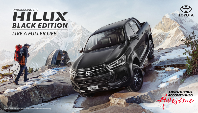 Toyota Kirloskar Motor Introduces Hilux Black Edition - 