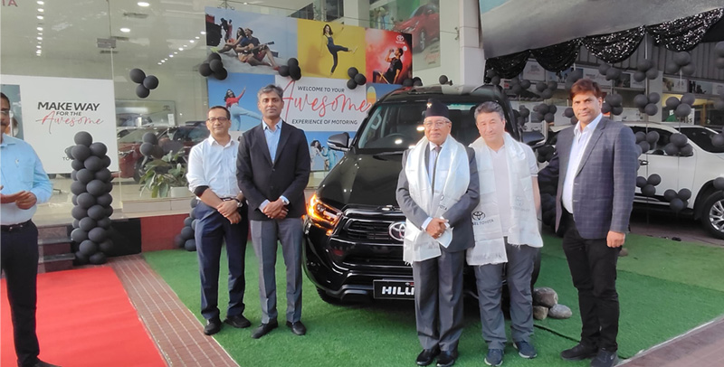 Toyota Kirloskar Motor Showcases Iconic Hilux Black Edition at Topsel Toyota, Siliguri 