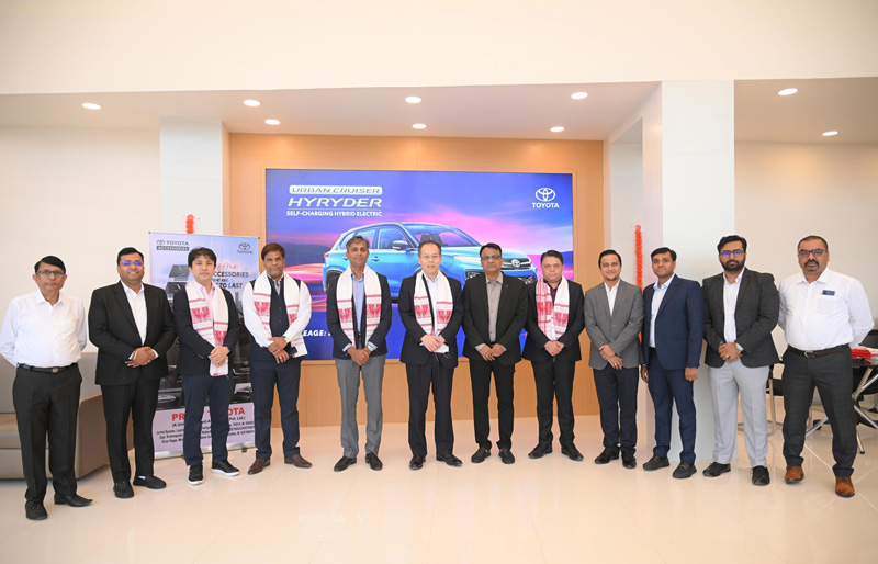  Toyota Kirloskar Motor Expands its Presence in Northeast India with the Launch of a New Dealership in Jorhat, Assam