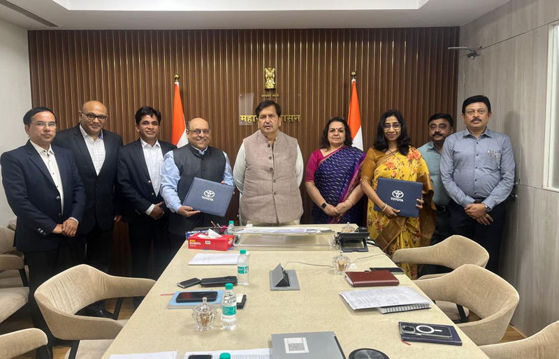 Toyota Kirloskar Motor Signs MoU with Government of Maharashtra to Strengthen Skilling Ecosystem Across Industrial Training Institutes