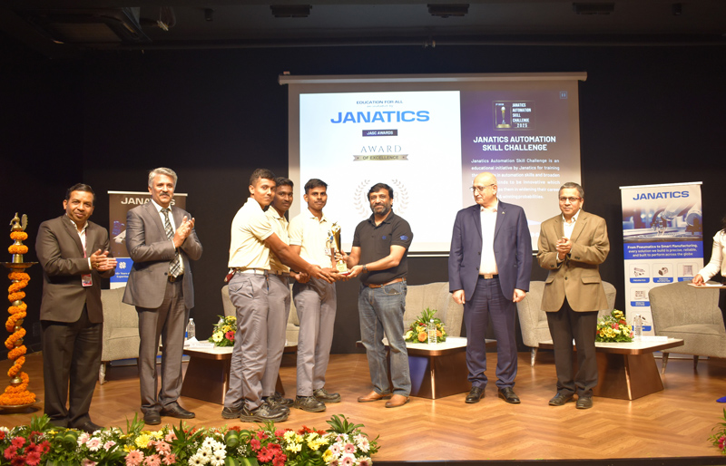 Toyota Technical Training Institute Students Shine at Janatics Automation Skill Challenge 2025